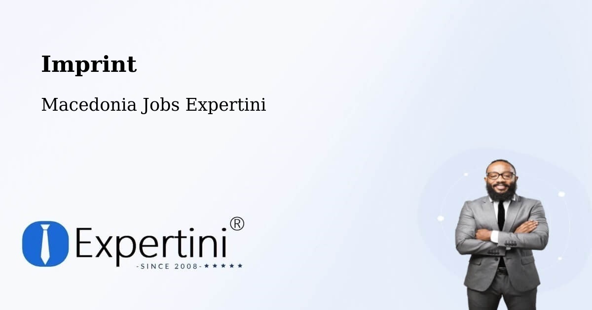Imprint – Sekirnik - Macedonia Jobs Expertini